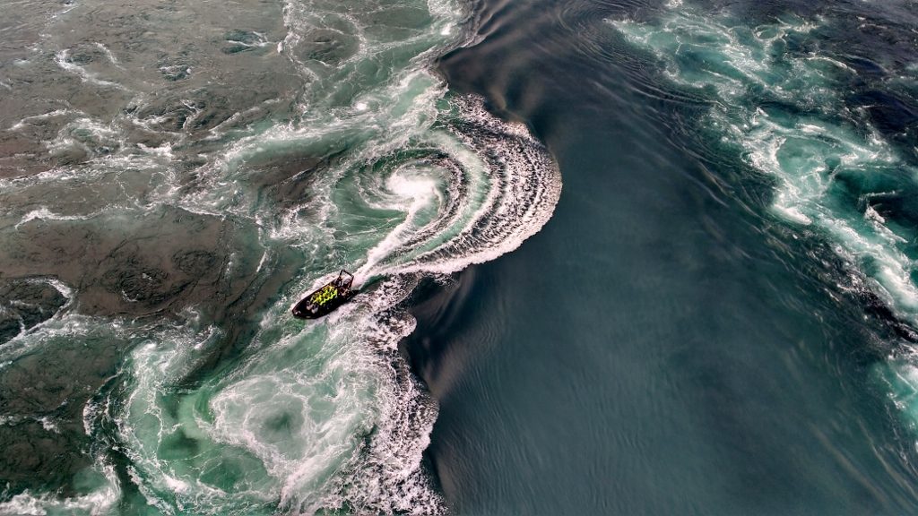 The Saltstraumen - where anyone could catch a fish