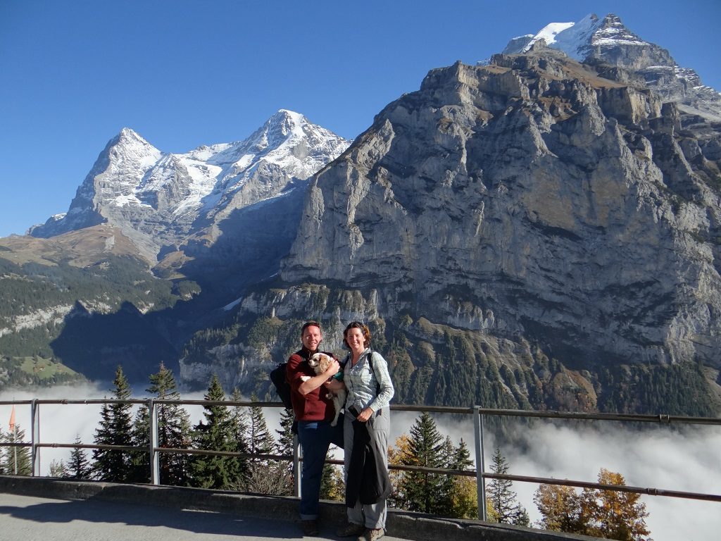 The Jungfrau, Eiger and Monch, Switzerland