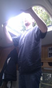 Dave went 'au natural' for a while