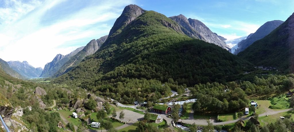 Melkevoll Bretun Camping Norway