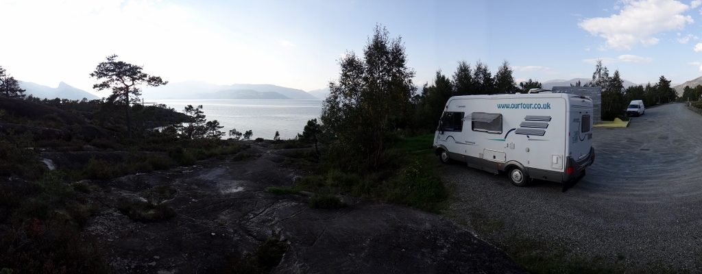 Last night's cracking kipping spot north of Jondal