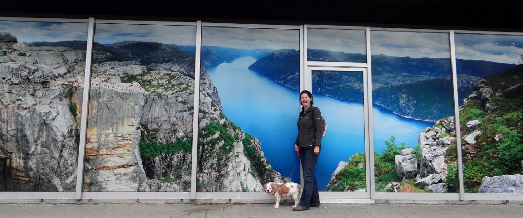 Pulpit Rock, where we're off to tomorrow