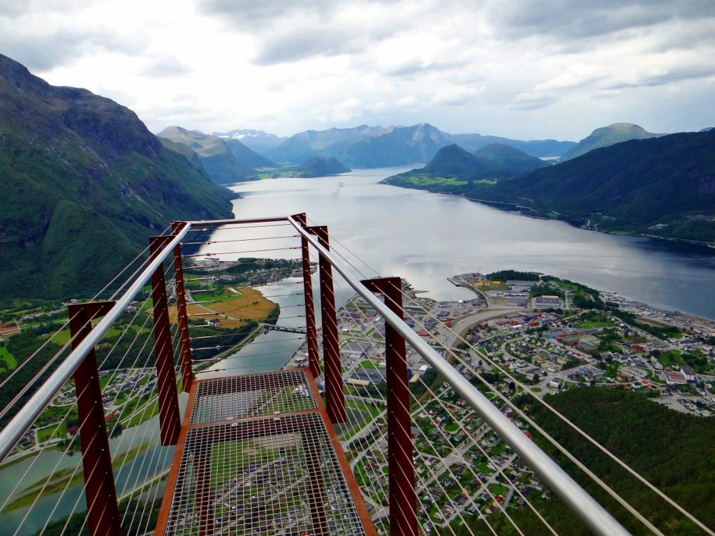 Åndalsnes: The Rampestreken Viewpoint