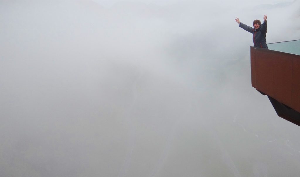 Bit misty on the Trollstigen today