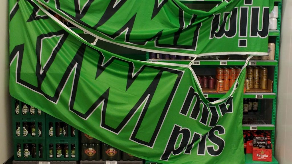 Norway has Draconian alcohol laws. You can only get drinks up to 4.7% in supermarkets, any stronger and you have to go to a state-owned monopoly of shops. Oh, and no alchohol at all is available on a Sunday, unless you go to a bar