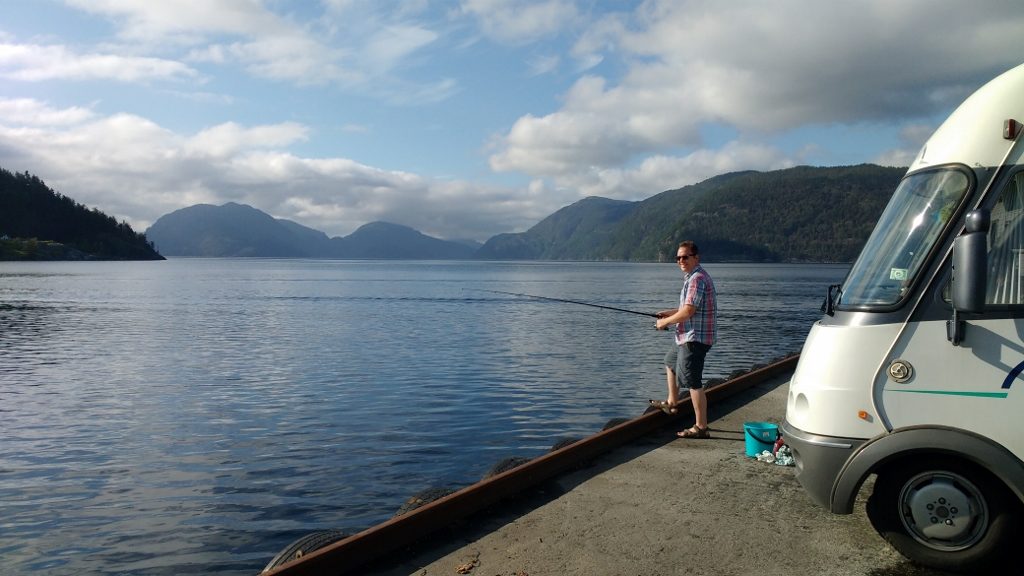 Fishing in Sand, Norway