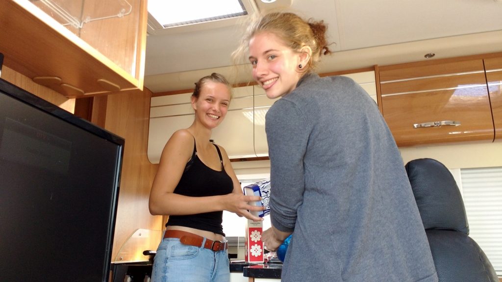 This morning's expert pancake-makers