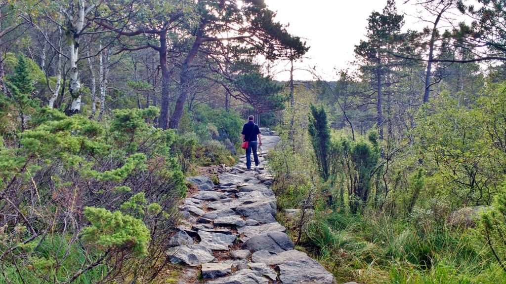 Hike to Pulpit Rock, Preikestolen, Norway