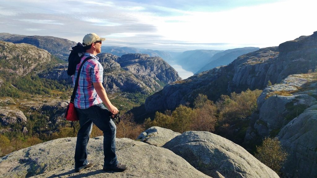 Hike to Pulpit Rock, Preikestolen, Norway