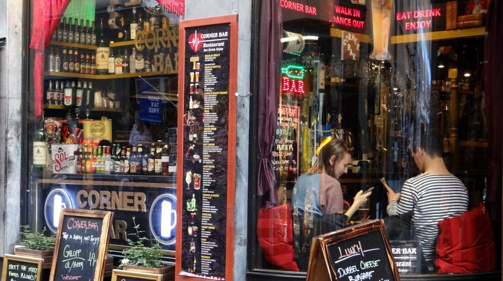 Cafe culture in Gamla Stan