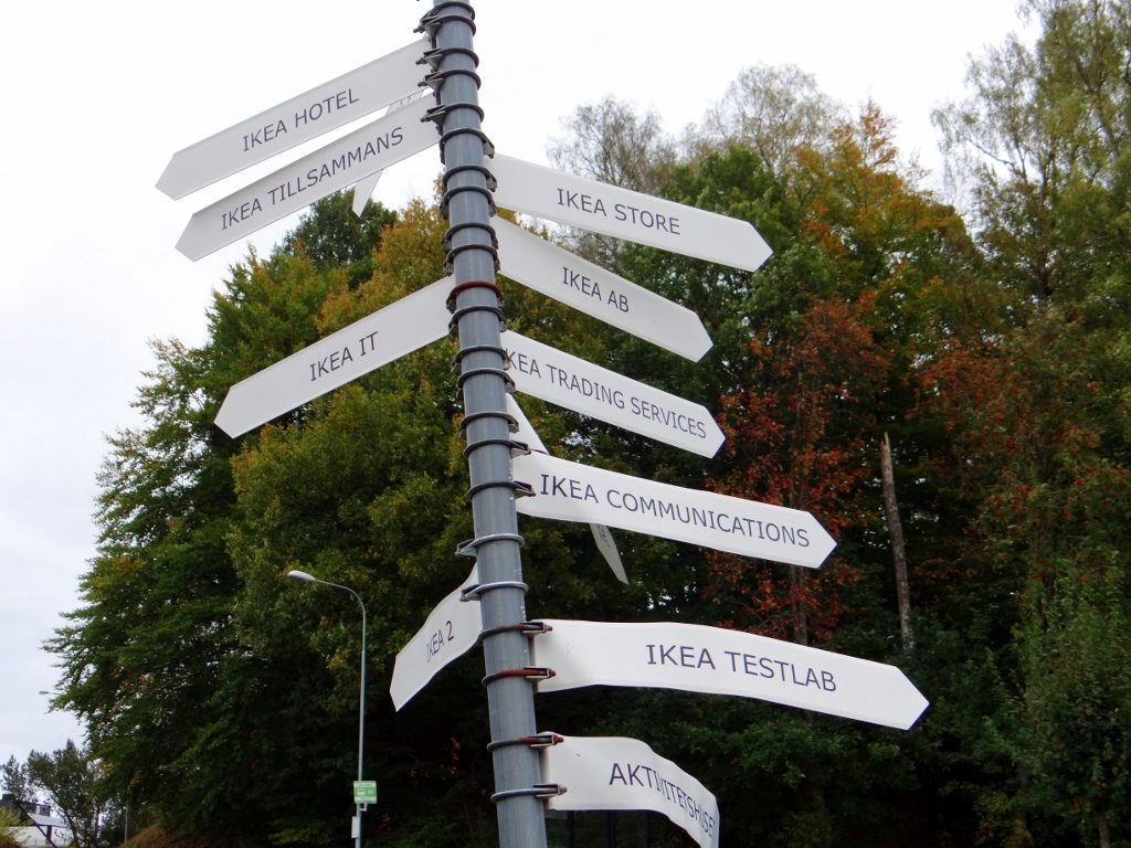 Ikea Signs, Almhult Sweden