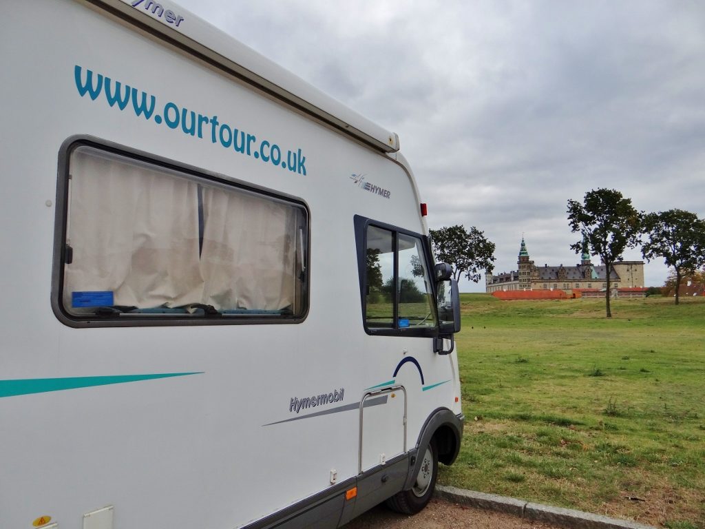 Motorhome parking Helsingor Denmark