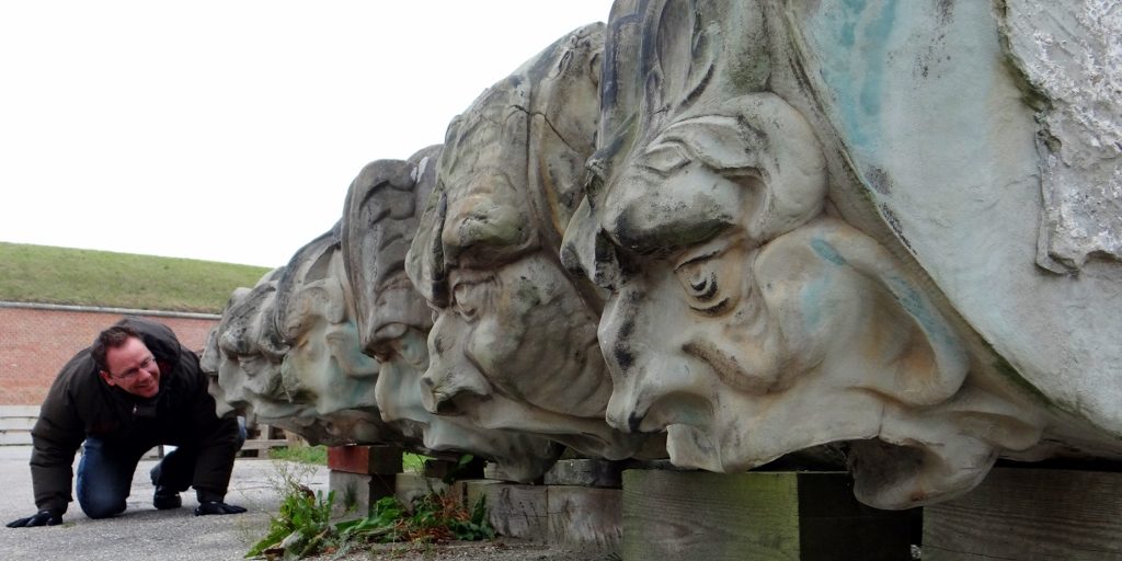 Gargoyles at Kronborg Castle Helsingor Denmark