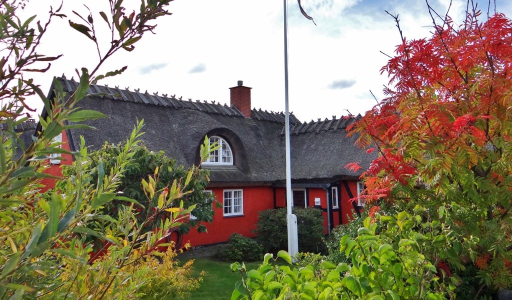 Denmark or England? OK, the massive Danish flag just out of shot gives the game away!