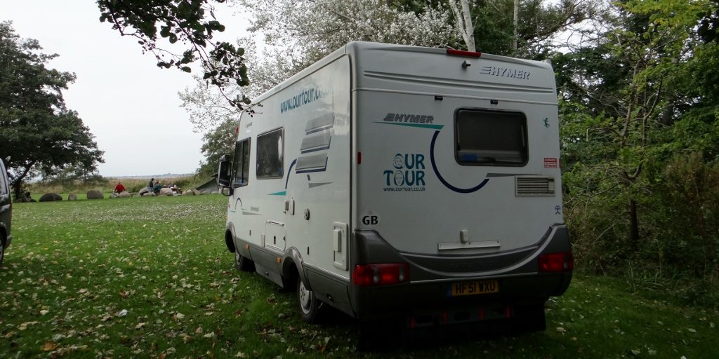 Camper parking Roskilde Denmark