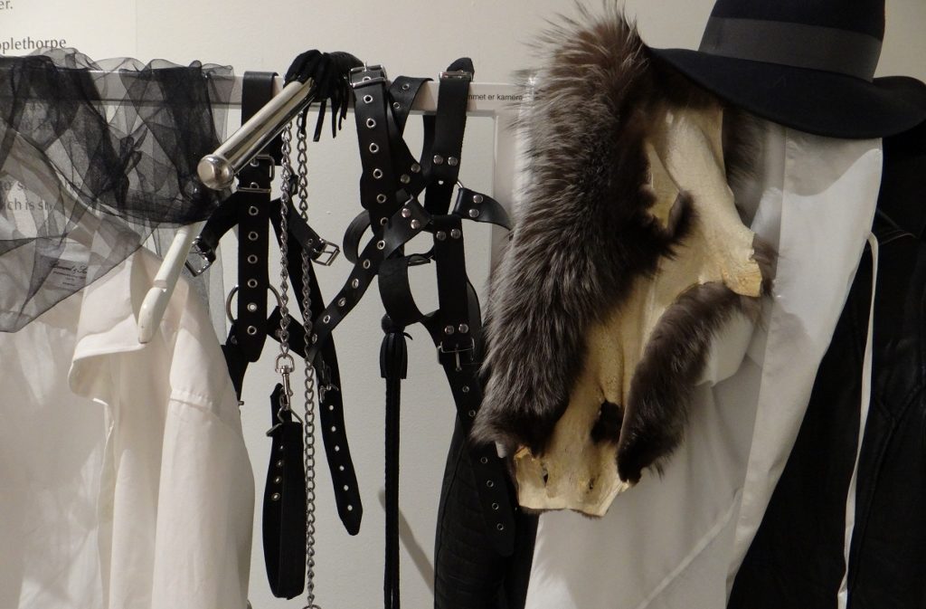 At the end of Robert's exhibition you could dress up and pose on a photo set. The gear here should give you an idea of what to do...