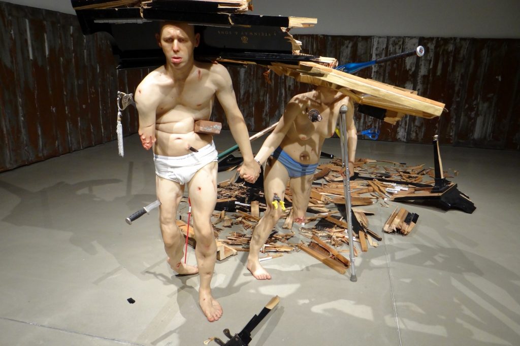 Everything's thrown at these two - including a piano on the head - and they keep going. Believe it or not, this is a comment on the strength of love