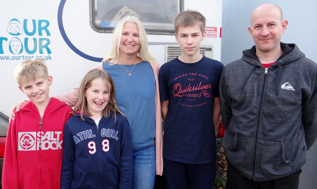 Bruce, Andrea and their awesome family