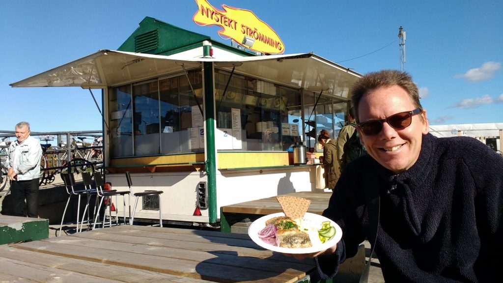 Herring and Mash at Strömmingsvagnen