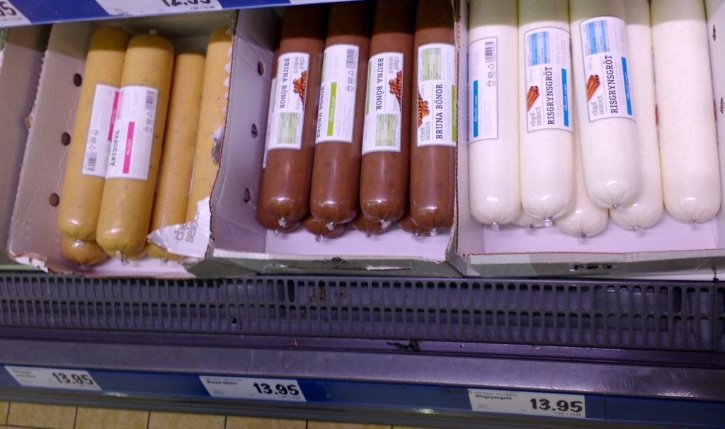 Supermarket Nykoping Sweden