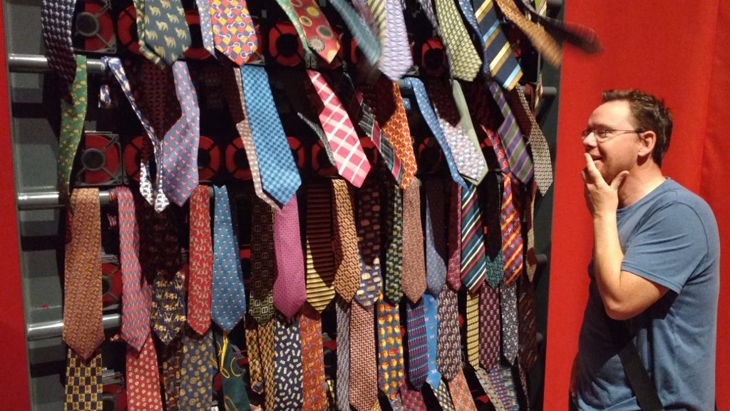 Private joke in here between me and Ju's father Malcolm...