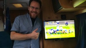 We don't watch much TV, but we do miss the big events sometimes