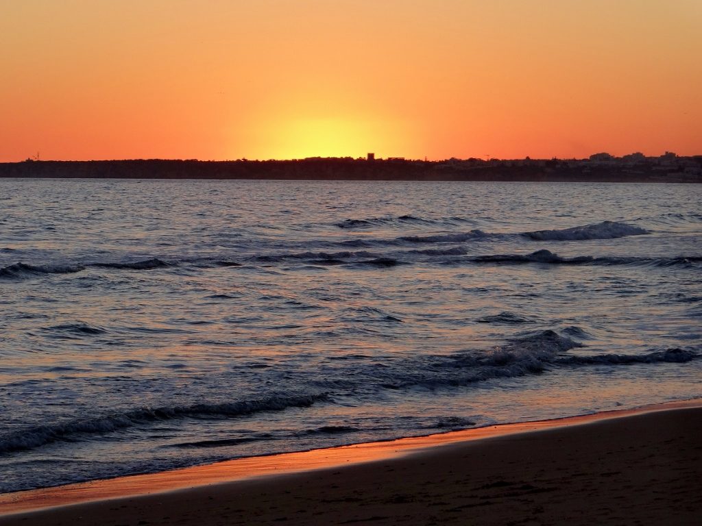 Christmas Day Sunset