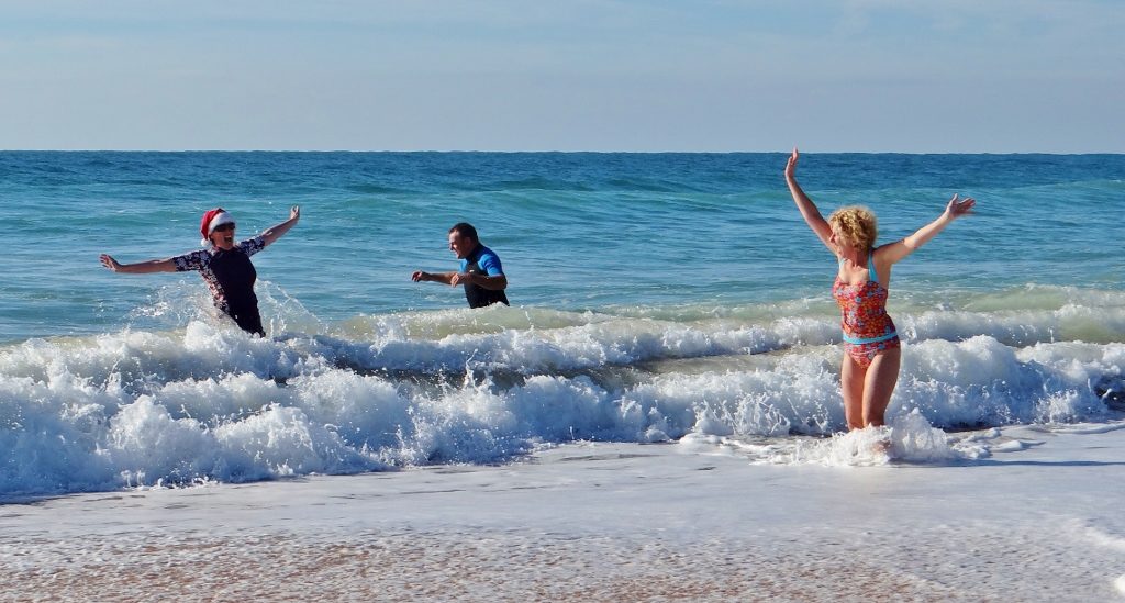 Christmas Day Swim
