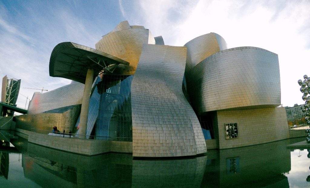 Our GoPro managed to gobble the whole place into a single shot: it's a huge buillding