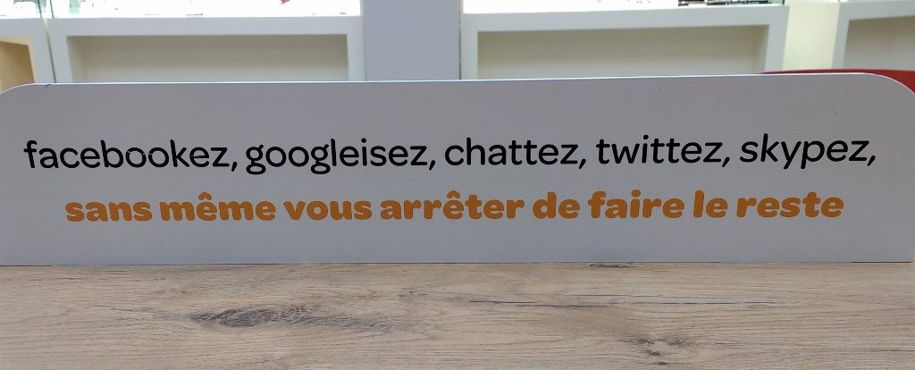 New words arriving in the French alphabet