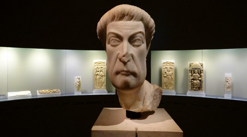 Statue in Museum Vienna Austria