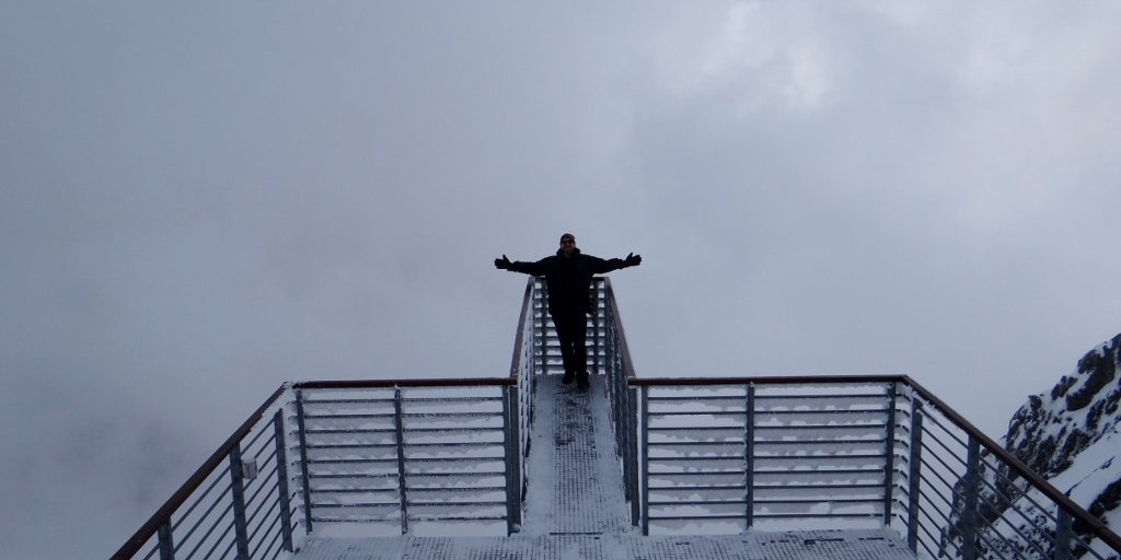 White out in Tatras Mountains Slovakia