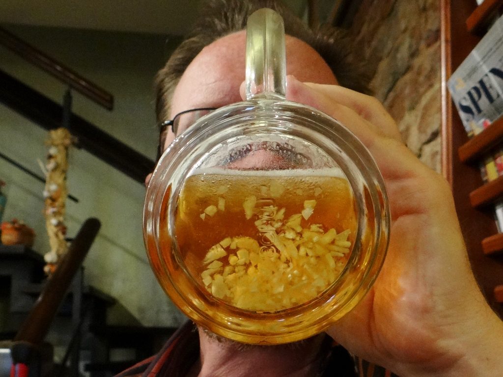 Garlic Beer in Riga