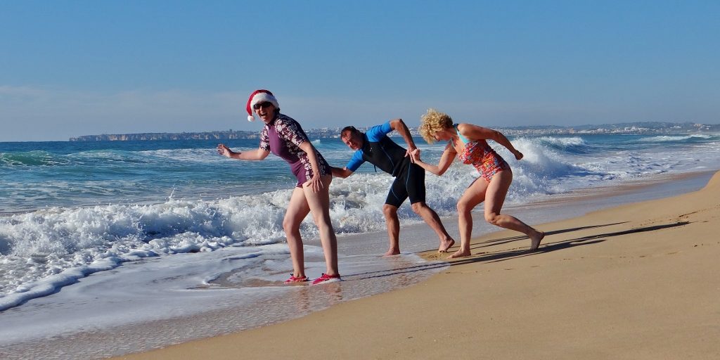 Christmas Day Swim Portugal