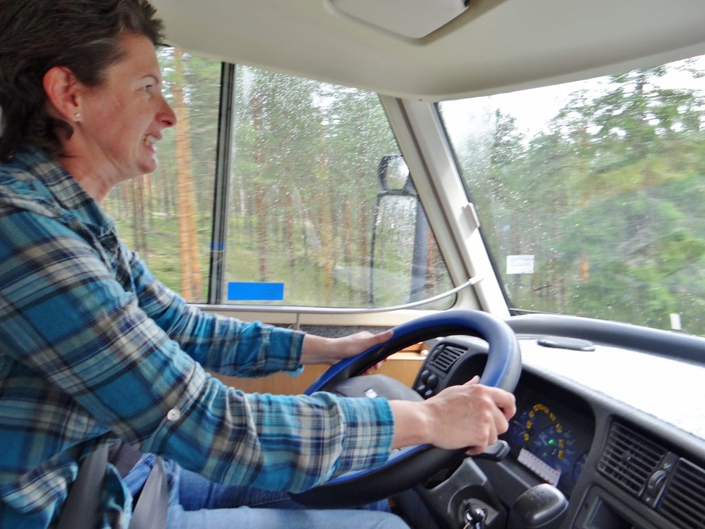 Driving Motorhome Finland