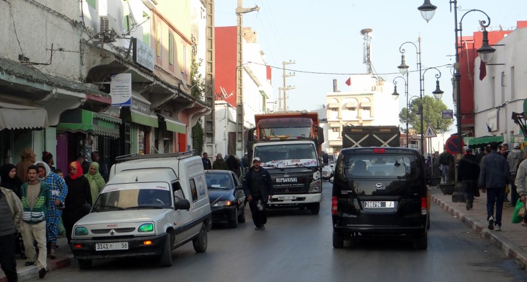 Passing through a town on the way south. We're looking forward to slowing down a little after Fes, so we can spend more time in smaller places like this