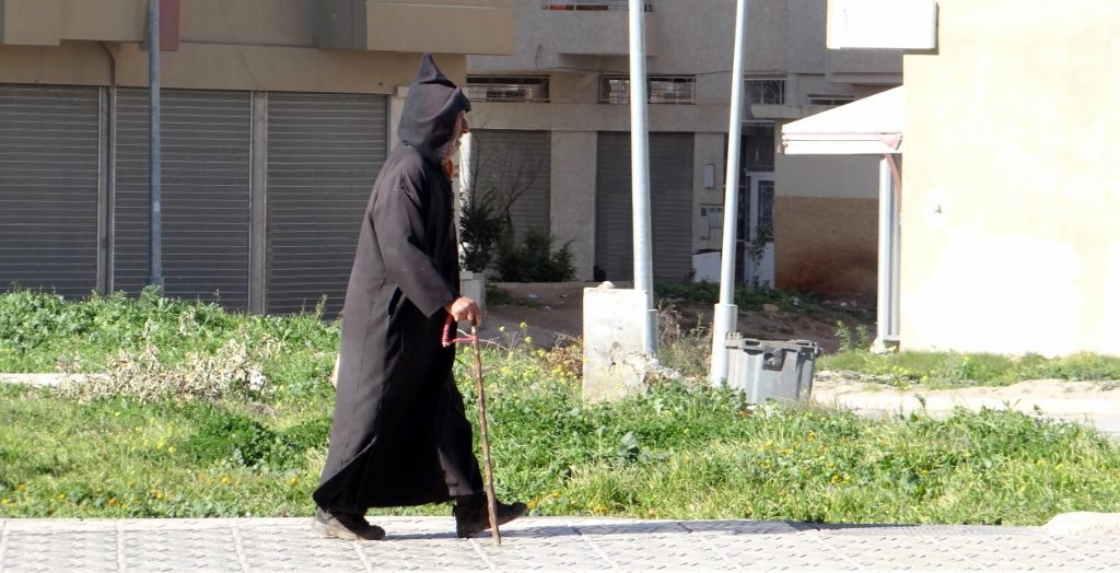 Other folks walking into Fes