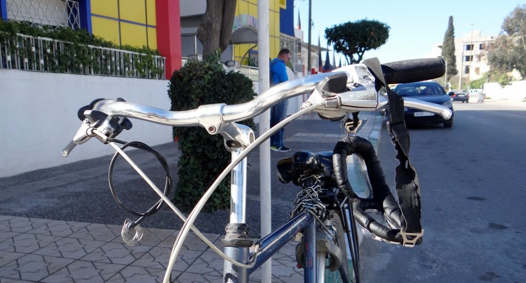 How fast does this bike get ridden to need goggles?