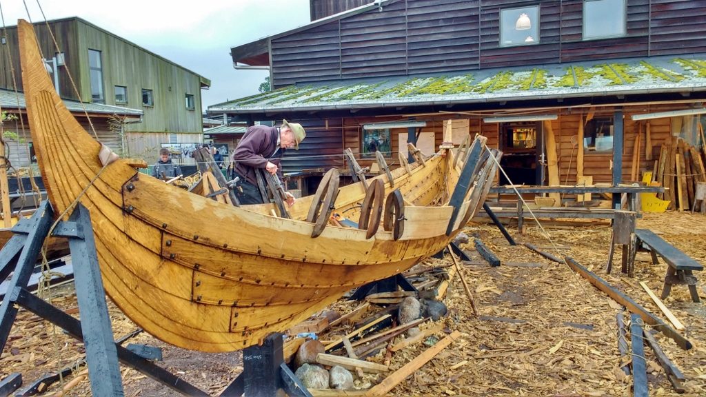 Viking Ship Building Denmark