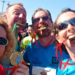 At the finish line of my first ever half marathon in Marakesh - another goal achieved.