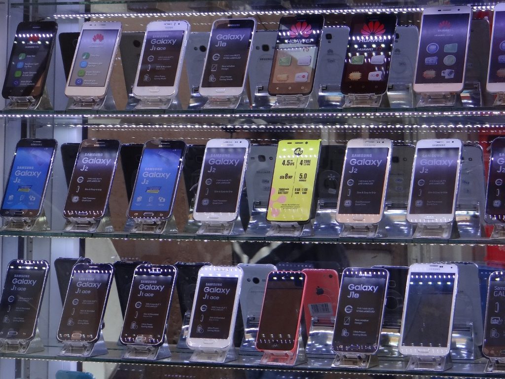 All of Morocco seems a curious mix between old and new. Shops selling djlabba sit alongside smart phone shops