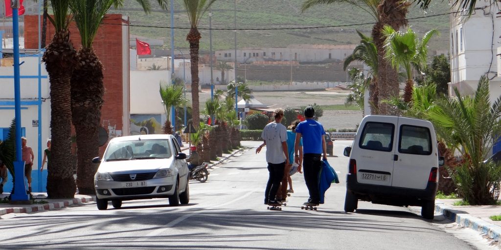 And a few skateboarders too