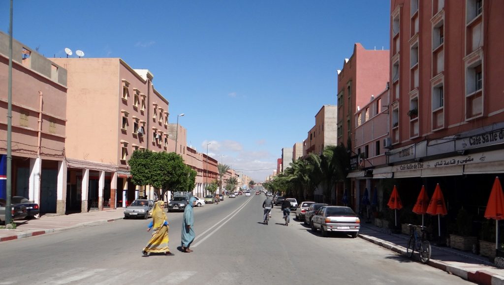 Guelmim, a bit quiet on a Sunday, no that I was complaining as it made the drive easy