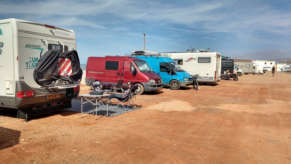 Camping El Barco, Sidi Ifni, Morocco