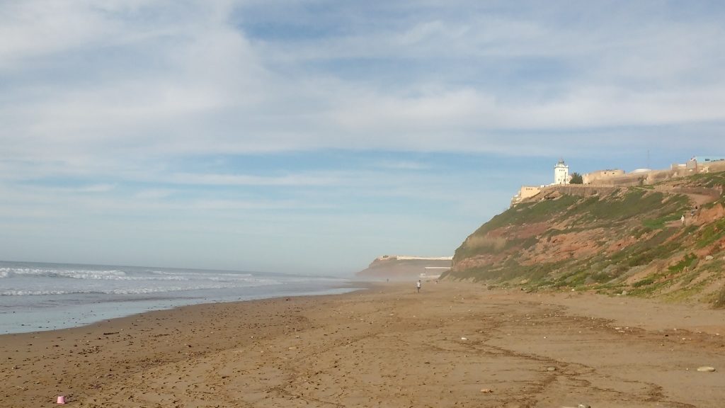 Sidi Ifni beach: pretty much deserted