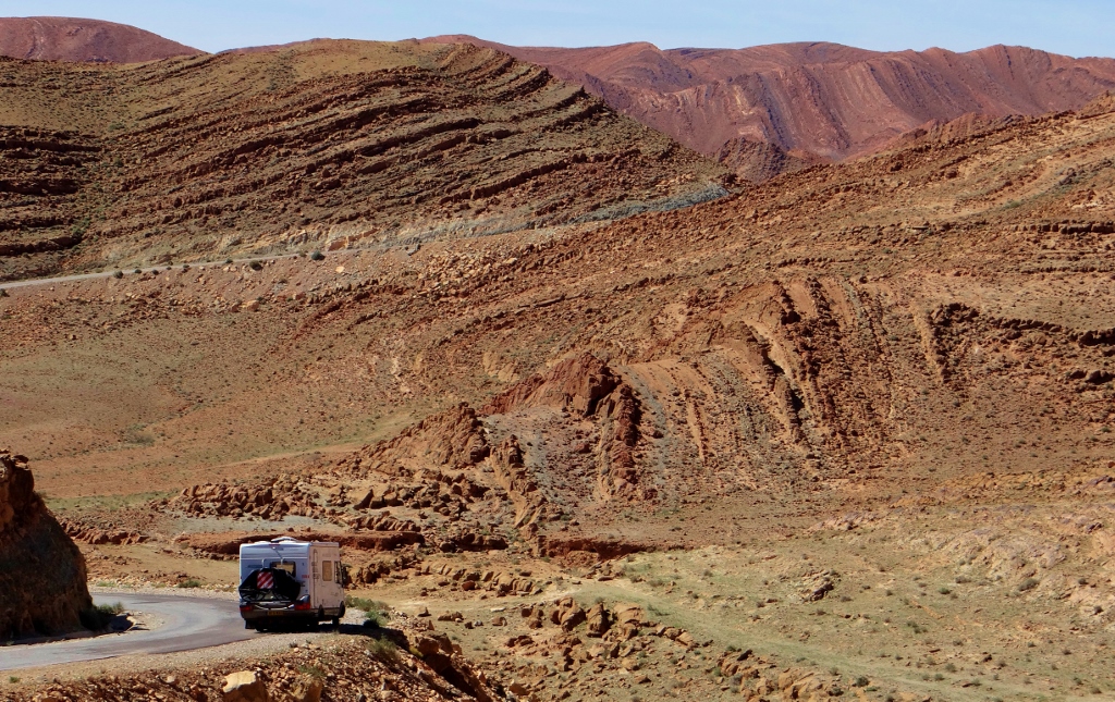 Hymer Motorhome in Morocco