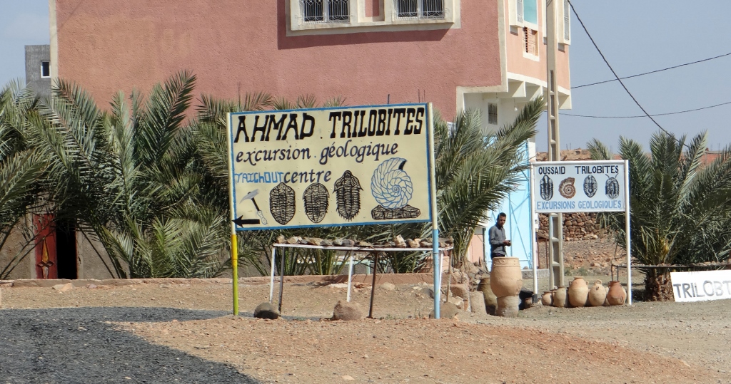 Plenty fossil-floggers on the N12. Some sold meteorite pieces too. A few years ago a piece of Mars fell to Earth nearby and once confirmed it came from the red planet, fetched ten times the price of gold per ounce