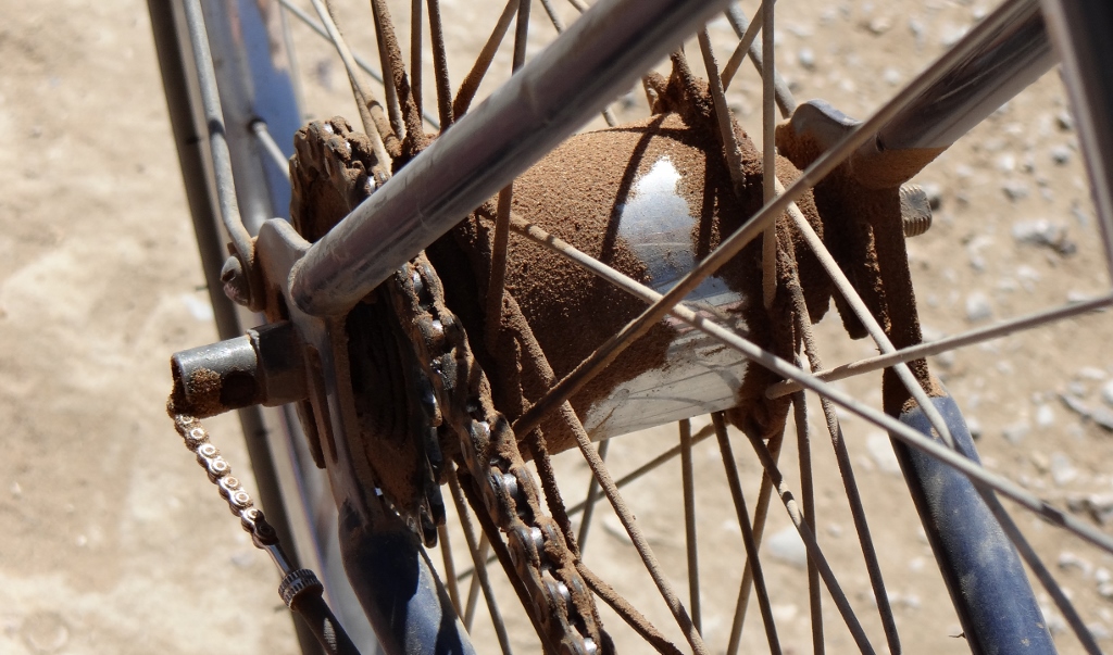 Everything we own's getting dusty and gritty now