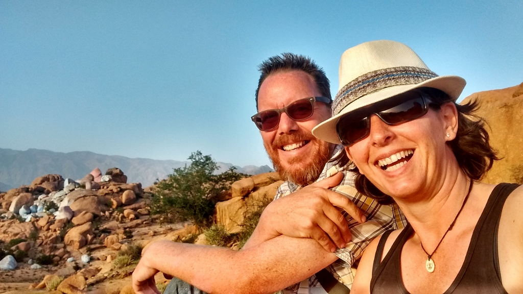 painted rocks Tafraoute Morocco