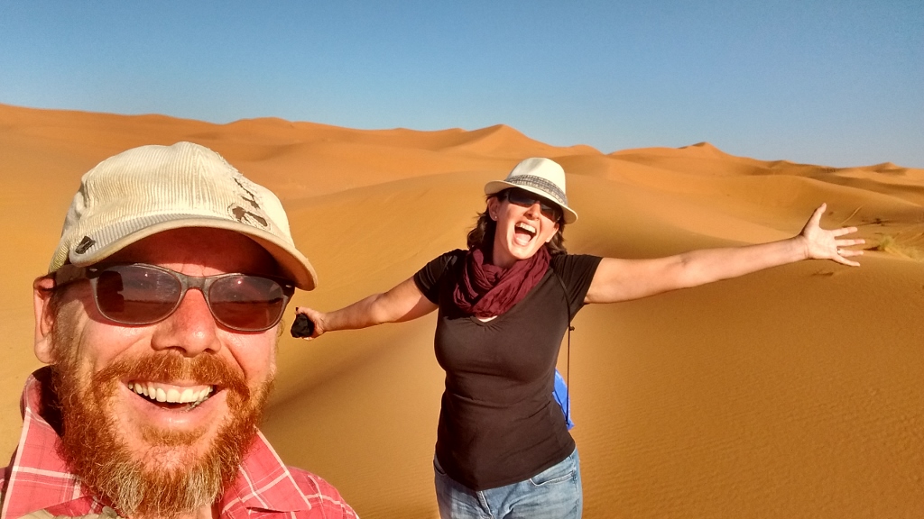 And then BOOM! We are in the desert